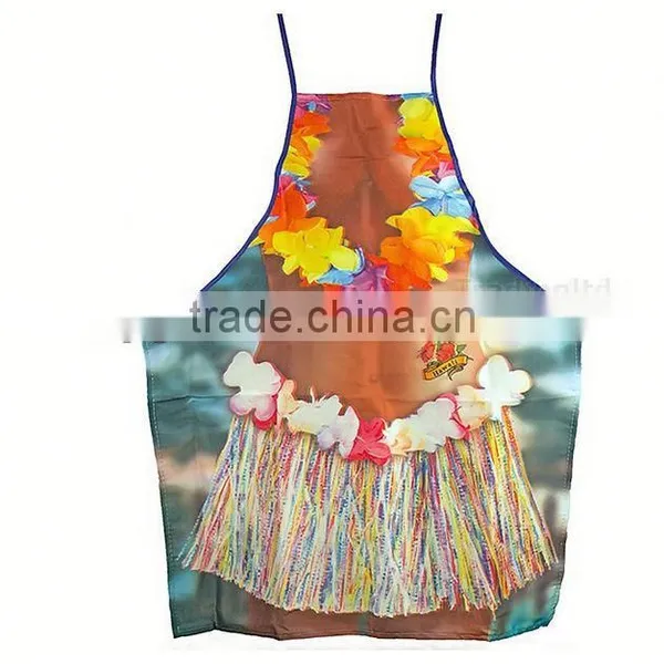 2014 New Product Cheap Promotional Soft Colorful Childrens Aprons