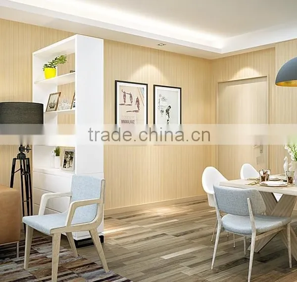 Wholesale Home Wallpaper Non Woven Velvet Flocked Wallpaper photo-3