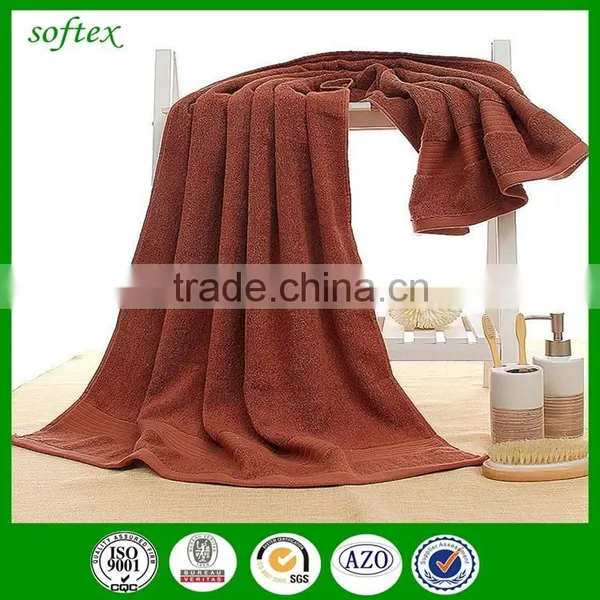 Large Soft Absorption Luxury 100% Cotton Bath Towel 2016 Hot Sell Bright Color photo-5
