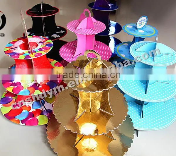 Wholesale Wedding Round 3 Tier Cake Stand