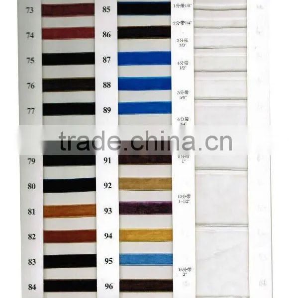 Various of Color Velvet Ribbon for Christmas Halloween