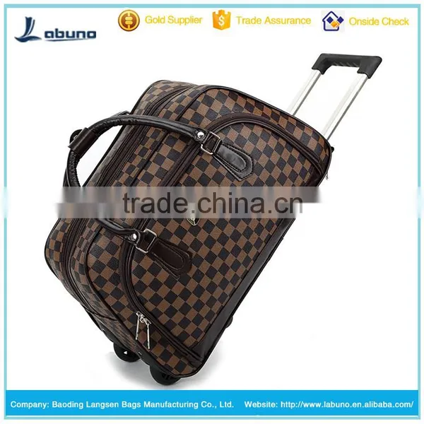 Fashionable Colourful Travel Trolley Luggage Bag Travel World Luggage Trolley Bag photo-2