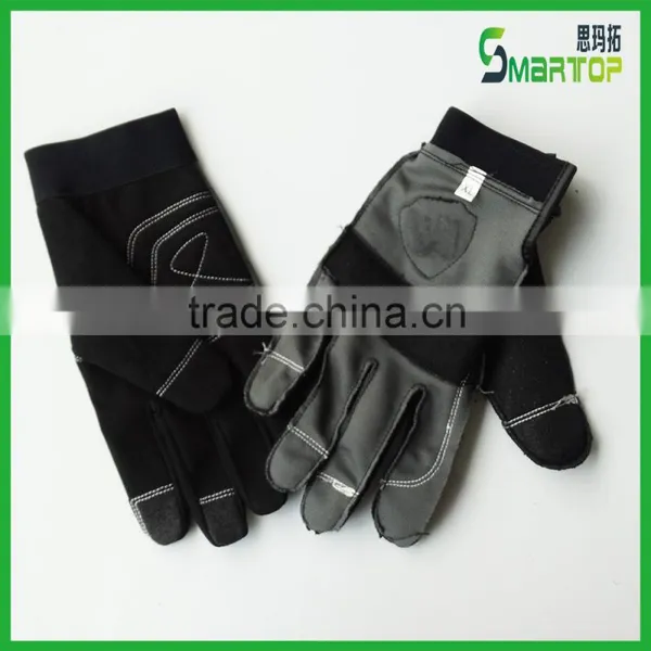 Microfiber and Shockproof Palm Custom Cycling Gloves photo-4