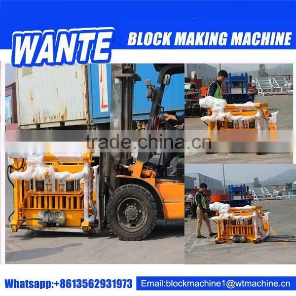 Bottom Price QT40-3 Small Multifunctional Moving Egg Laying Block Brick Making Machine photo-4