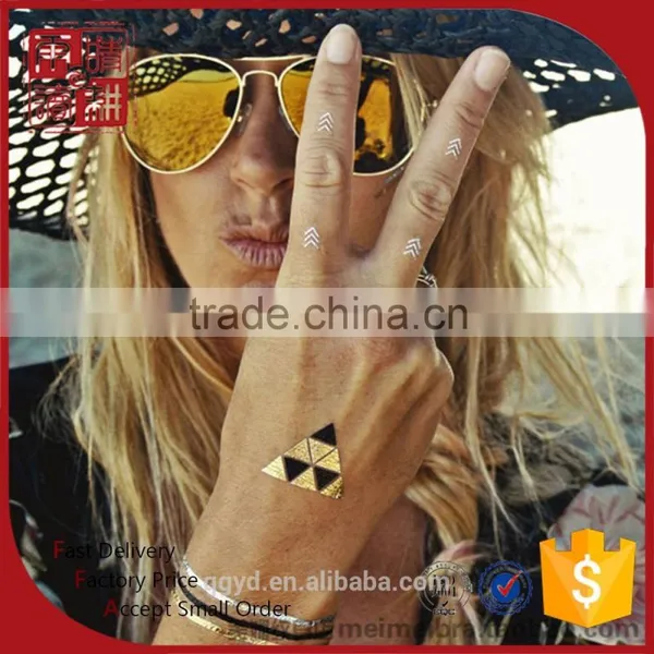 Flash Metallic Sticker Wholesaler Temporary Tattoo photo-3