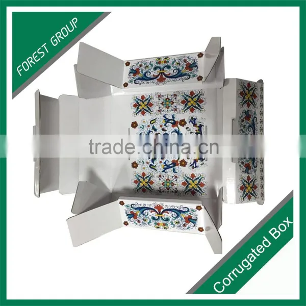 BOTH SIDES GLOSSY VARNISHED CORRUGATED PACKAGING BOX FOR BODY LOTION PACKAGING photo-4