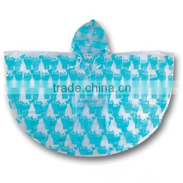 Transparent Raincoat/durable Raincaot / Pvc Raincoat/kids Rain Coat