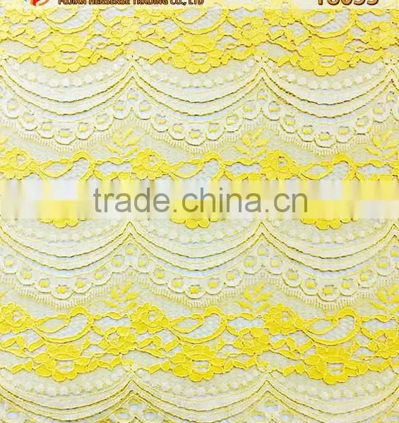 Wholesale Good Quality Nylon/Cotton/Rayon Strand Lace Fabric T8055 photo-2