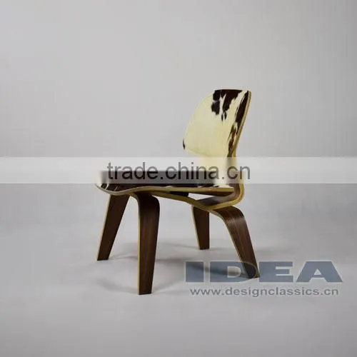 Replica Charles Plywood Lounge Chair - Pony Skin photo-4
