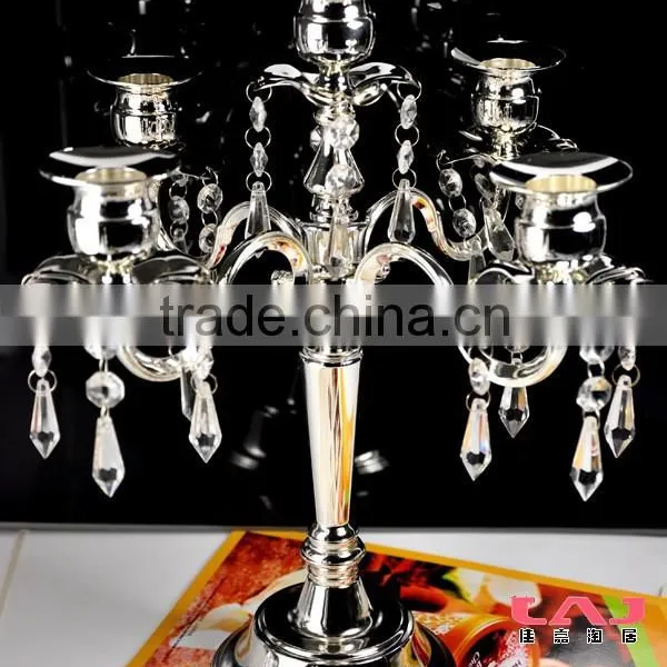 Antique Wedding Crystal Candelabra