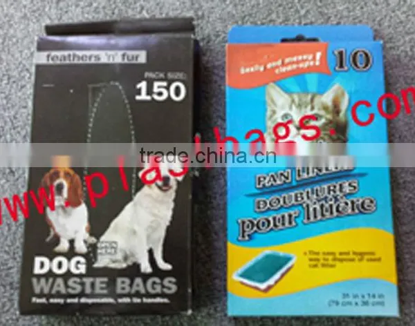 HDPE Environmental Plastic Pet Garbage Bags