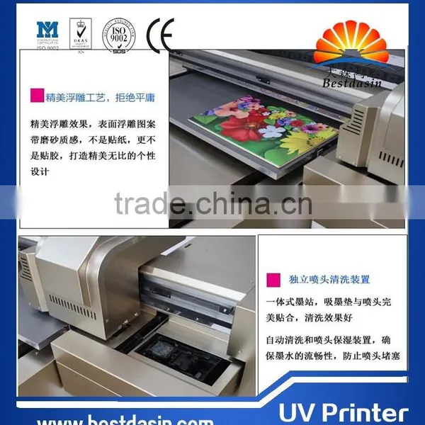 2016 New Design Digital Flatbed uv Printer/ Plastic Bag Printing Machine Price photo-4