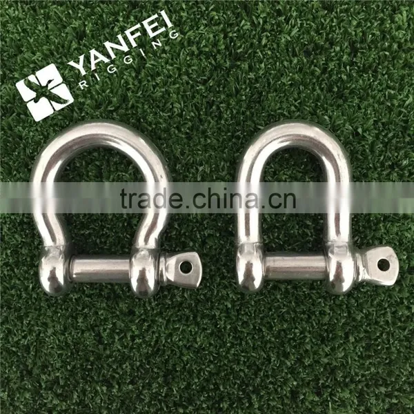 Stainless Steel D Type Shackle With Round Pin photo-5