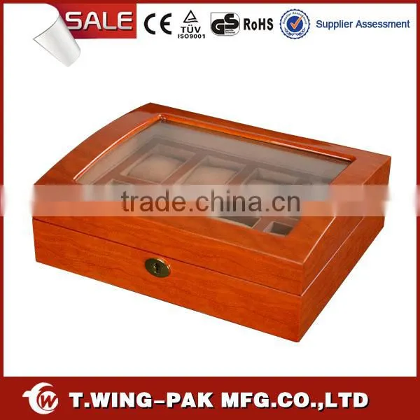 Velvet Watch Jewelry Box Yellow-mud Boxes for Watches Have Wide Range of Watch Box photo-2