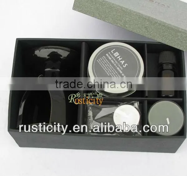 Hot Selling Scented Candle Set /Incense Sticks/Ceramic Holder/Esential Oil Warmer photo-6