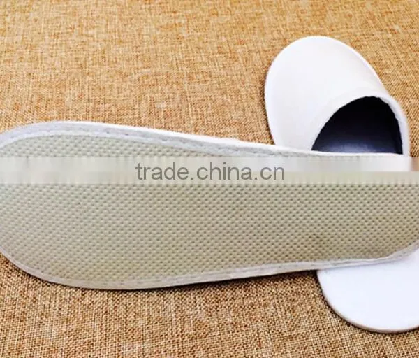 Non-Skid Disposable Slippers Premium Cotton Terry Slippers, Closed Toe photo-2