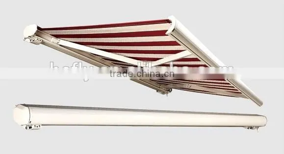 Patio Retractable Manual Full-cassette Awning