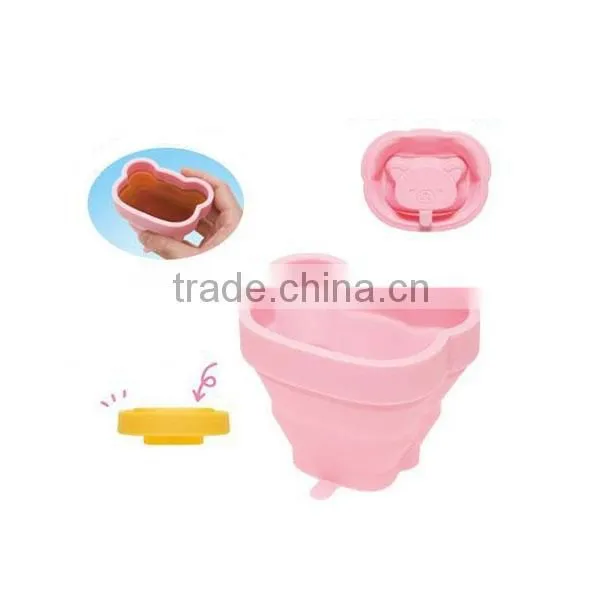 2015 Dongguan Tufeng High Quality Heat Resistance Silicone Foldable Cup photo-4