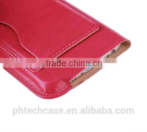 Ultra-thin Hang Rope Leather Case for Iphone 6 Plus 5.5 Inch photo-3