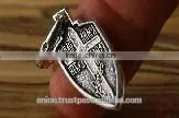 Silver 925 Angel Pendant. Jerusalem Jewelry. photo-2