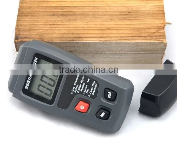 2 Pin Steel Probe Wood Moisture Meter With LCD Display for Testing Moisture photo-2