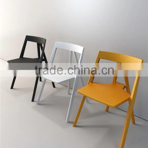 Plastic Low Back Chairs Patio Garden Outdoor Home Picnic Party Stackable Chair photo-3