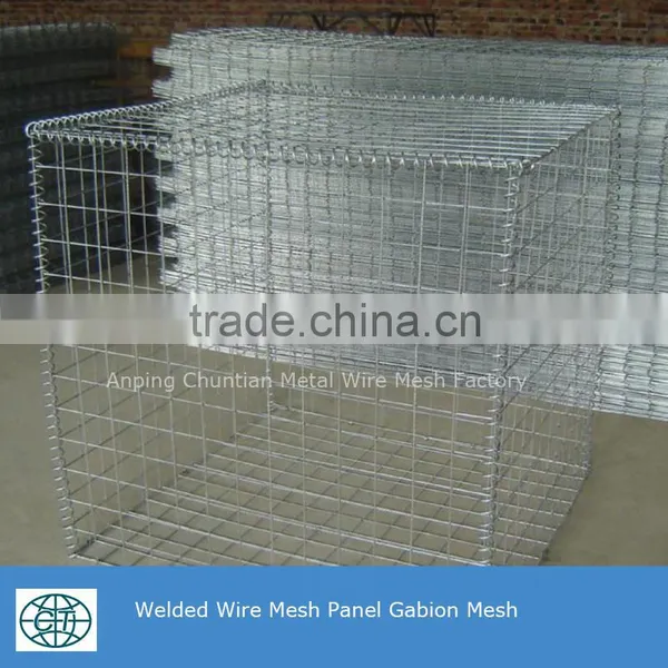 Zinc95% Al5% Coated Galfan Wire Gabion Box Made of Hexagonal Wire Mesh for Rockfall Netting photo-6