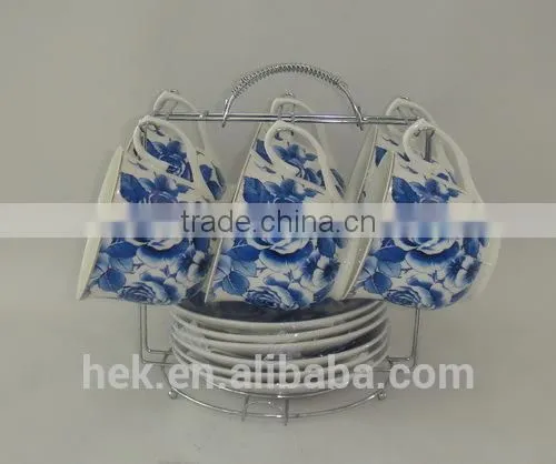 Bone China Coffee Tea Cup and Saucer Stands photo-2