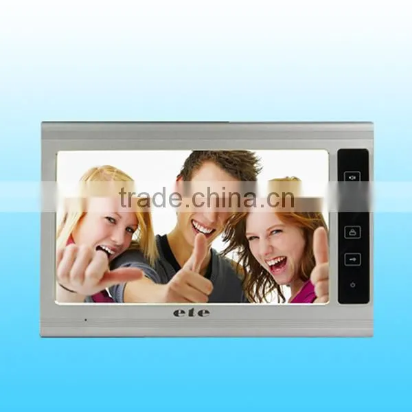 Hot Sale Multi Apartment Video Door Phone With Touch Screen 9inch Tft Lcd Video Door Phone Intercom System With Night Vision photo-3