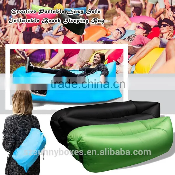 Inflatable Lounger Hangout Inflatable Sleeping Bag Air Fast Inflatable Sofa Air Bag Hangout Sleeping Bag Quality Choice photo-2