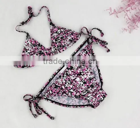 Kids Tanikin Bikini Top And Underwear Stripe Bathing Suit Beachwear photo-4