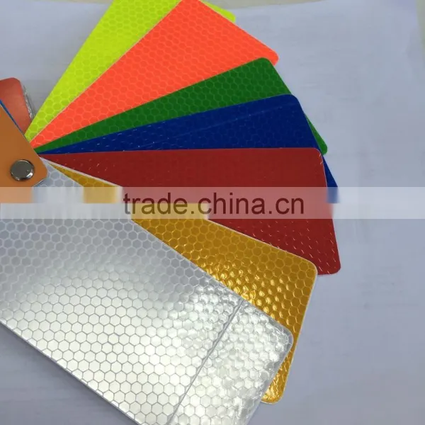 1.24/1.35/1.52m Honeycomb Shape Reflective Sign Vinyl Flex Banner photo-2