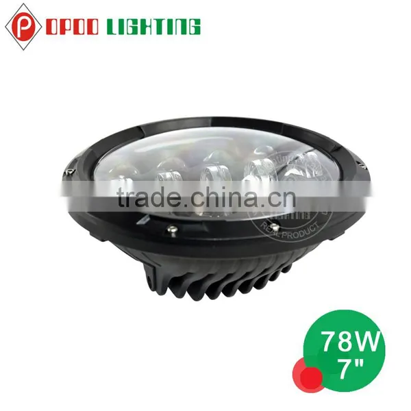 7inch Led Car Headlights, DOT 7inch 78w Led Car Headlights photo-6