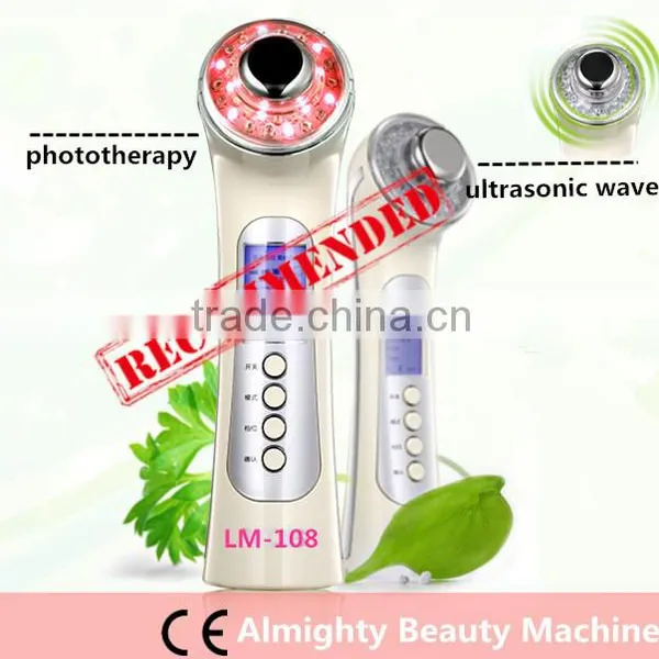 5 in 1 Ultrasonic Facial Massager Beauty Intelligent Product for Skin Tightening