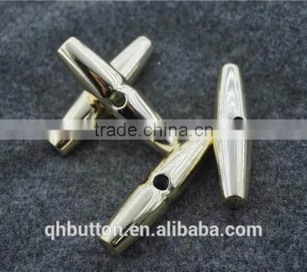FASHION PLATING SIGLE HOLE BAR BUTTON FOR CLOTHING photo-2