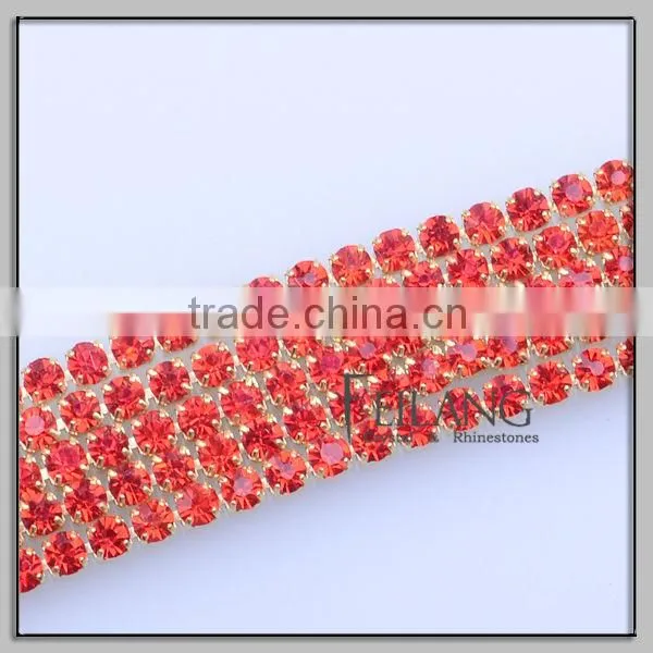 Rhinestone Cup Chain