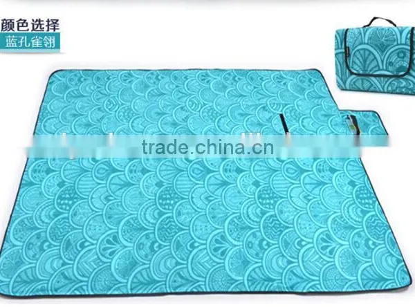 Express Picnic Blanket Tote / Bbq Camping Pad / Outdoor Picnic Mat photo-5