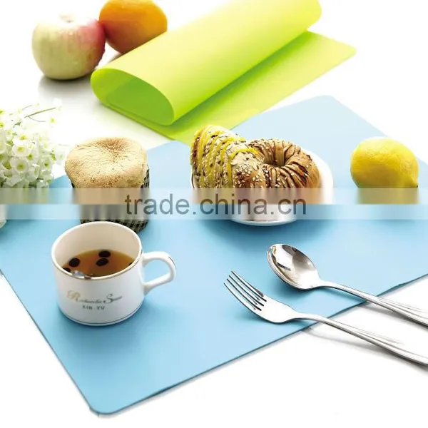 Food grade all silicone placemats