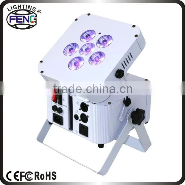 Wash Lighting Led Par Battery Lights 6pcs 15w Led Wireless Light photo-3