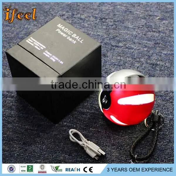 Ifeel Factory Spot Sales 10000mah Pokemon Poke Ball Rohs Power Bank With LED Light Quality Choice Supplier's Ch photo-2