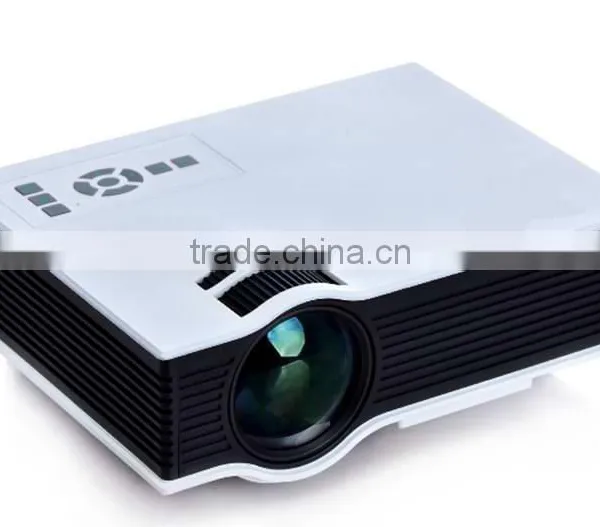 Multimedia Projector 800*480 Mini LED Home Theater TV Proyector Full HD HDMI Projector UC40