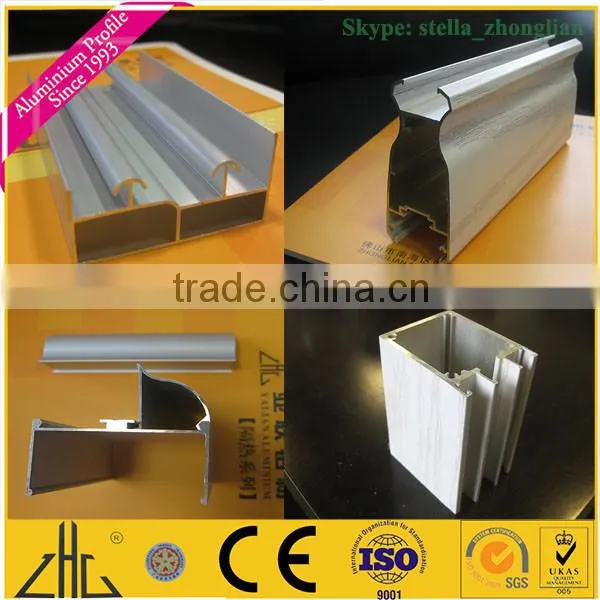 Wow!!Guangzhou Timber Grain Aluminium Extrusion for Mechanical Special Shaped Profile/wood Grain Aluminium Extrusion for Ceiling photo-6