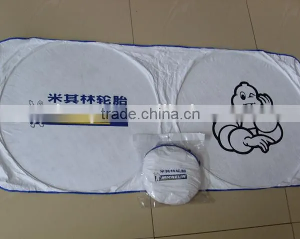Car Sunshade/tyvek Front Sunshade/customized Printing Logo Sunshade for Promotion Gift photo-3