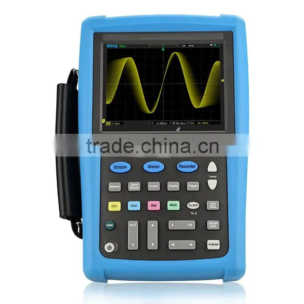 200MHz Dual Channels Maths Function Digital Storage Hand Oscilloscope for Car photo-4