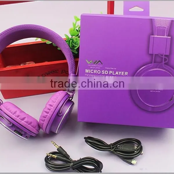 FM Headphone, Fashion Candy Color Earphone,best Selling Products. photo-3