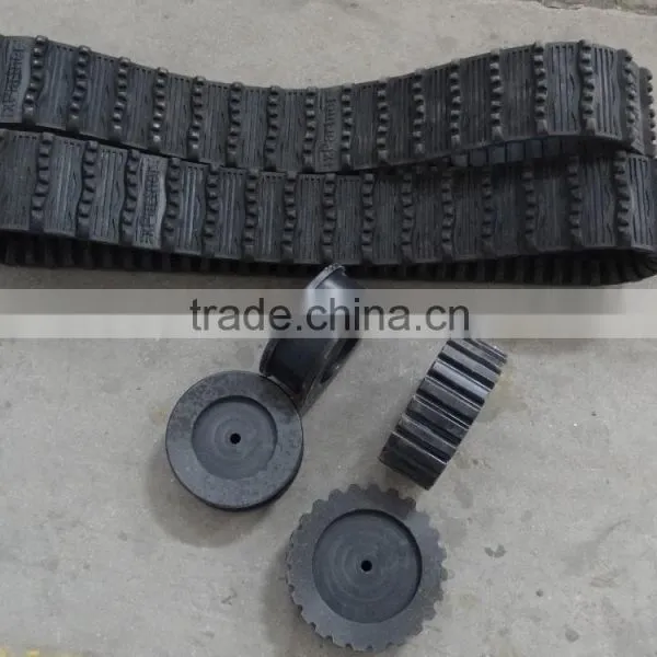 Produce and Customize Robot Rubber Tracks and Wheels photo-2