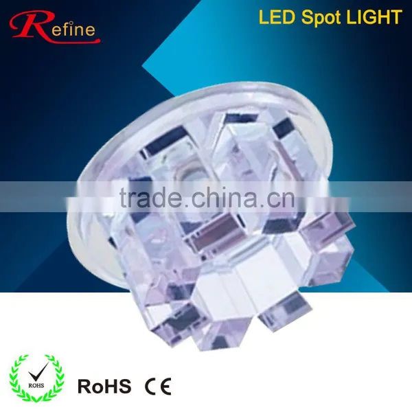 JCD9 Crystal Halogen Downlight Spot Light Glass Ceiling Lamp