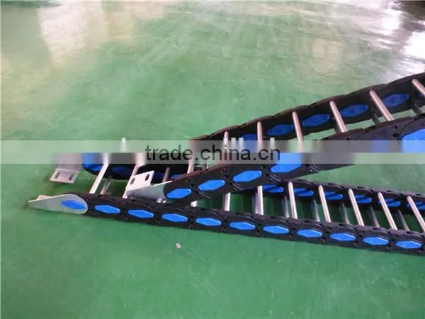 Free Sample TLZ Aluminium Bar Cable Drag Chain With CE Standard photo-2