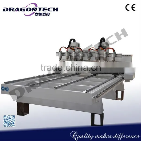 multi spindles 4 axis machine with 8 rotary without tableDT2030R8