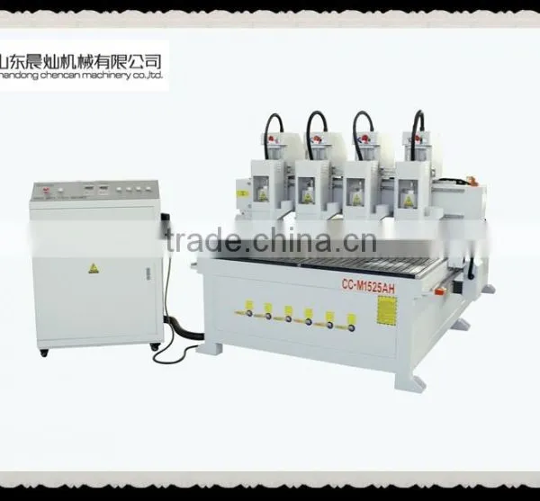 Economic Wood Carving Machine With Four Spindle photo-2